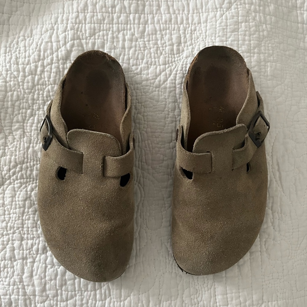birkenstock boston clogs